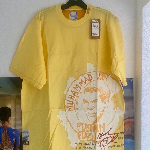 FUBU Vintage Platinum Series T Shirt Sz L - Picture 1 of 8